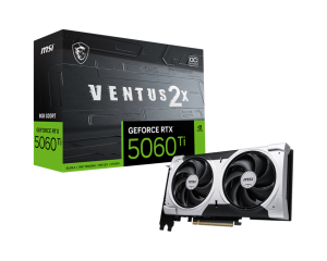 MSI GEFORCE RTX 5060 TI 8GB VENTUS 2X OC PLUS GRAPHIC CARD