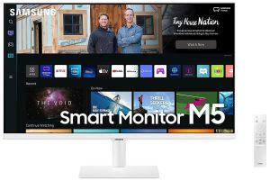 SAMSUNG M5 27 INCH LS27BM501EWXXL FHD SMART MONITOR