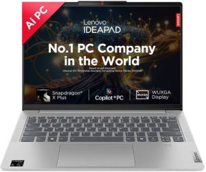 LENOVO IDEAPAD SLIM 5X 83HL0035IN [SD-X1P-42-100 SNAPDRAGON X PLUS/16GB/1TB SSD/WIN11 HOME+MSO/14.0 INCH/INTEGRATED GRAPHICS /1 YEAR(S)/GREY]