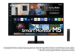 SAMSUNG M5 27 INCH LS27BM500EWXXL FHD SMART MONITOR