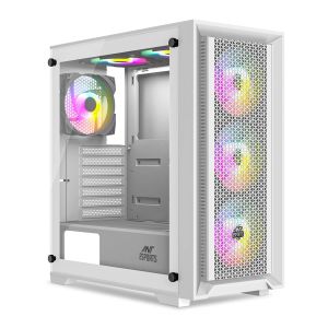 ANT ESPORTS SX7 MID-TOWER ATX CABINET WHITE