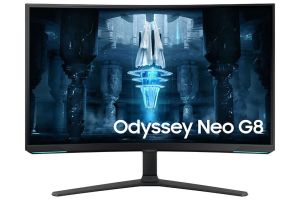 SAMSUNG ODYSSEY NEO G8 32 INCH LS32BG850NW UHD 240HZ CURVED GAMING MONITOR
