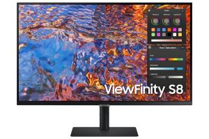 SAMSUNG 32 INCH LS32B800PXW UHD IPS 98% DCI-P3 MONITOR WITH USB TYPE-C