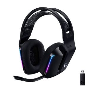 LOGITECH G733 RGB WIRELESS GAMING HEADPHONE BLACK