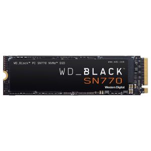 WESTERN DIGITAL 250GB BLACK NVME M.2 SN770 INTERNAL SSD