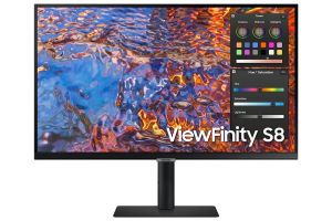 SAMSUNG 27 INCH LS27B800PXW UHD IPS 98% DCI-P3 MONITOR WITH USB TYPE-C