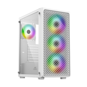 ANT ESPORTS 211 AIR MID-TOWER ATX CABINET WHITE