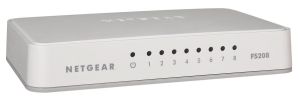 NETGEAR FS208 8 PORT ETHERNET SWITCH (WHITE)