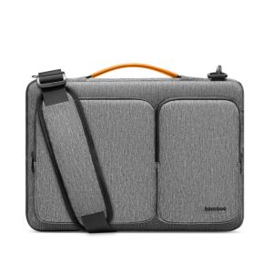TOMTOC DEFENDER-A42 LAPTOP BRIEFCASE 15.6 INCH-GRAY