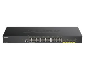 DLINK DGS-1250-28X 28 PORT SMART MANAGED GIGABIT LAYER 2 SWITCH WITH 4 PORTS 10G SFP+ PORTS