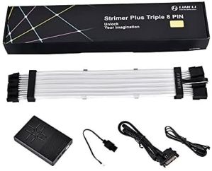 LIAN LI STRIMER PLUS 3X8 PIN VGA ARGB CABLE EXTENDER