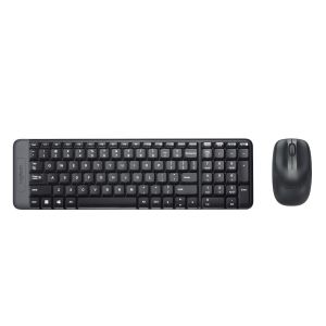 LOGITECH MK220 COMPACT WIRELESS KEYBOARD AND MOUSE COMBO