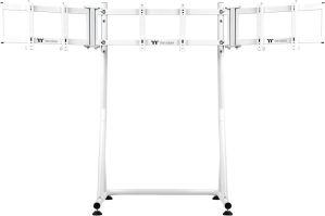 THERMALTAKE GR500 TRIPLE RACING MONITOR STAND WHITE