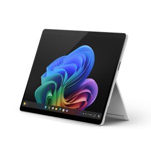 MICROSOFT NEW SURFACE PRO (11TH EDITION) - WINDOWS 11 HOME COPILOT + PC - 13" LCD PIXELSENSE TOUCHSCREEN - QUALCOMM SNAPDRAGON X PLUS (10 CORE,WI-FI) - 16GB RAM - 256GB SSD - PLATINUM - ZHX-00014