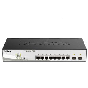 DLINK DGS-1210-10P 8-PORT 10/100/1000M POE WITH 2 COMBO SFP PORTS WEB SMART SWITCH