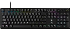 CORSAIR K70 RGB CORE MECHANICAL GAMING KEYBOARD BACKLIT RGB LED CORSAIR MLX RED BLACK CH-910971E-NA