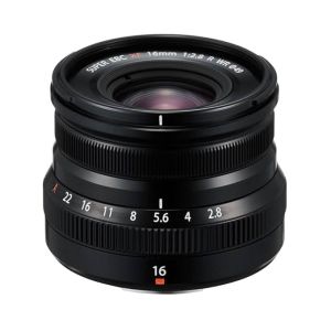 FUJIFILM FUJINON XF 16MM F2.8 R WEATHER RESISTANCE WIDE ANGLE PRIME LENS FOR VLOGGING | WEDDING | STREET | LANDSCAPES (FULL FRAME EQUIVALENT = 24MM) WITH 2+1* YEAR WARRANTY