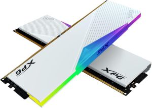 XPG 16GB*2 D5 5200MHZ LANCER RGB WHITE AX5U5200C3816G-DCLARWH