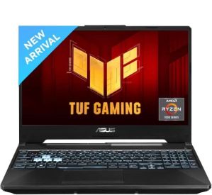 ASUS TUF GAMING A15 AMD RYZEN 7 OCTA CORE 7435HS - (16 GB/512 GB SSD/WINDOWS 11 HOME/4 GB GRAPHICS/NVIDIA GEFORCE RTX 2050) FA566NFR-HN259W GAMING LAPTOP (15.6 INCH, GRAPHITE BLACK, 2.30 KG)