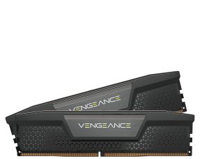 CORSAIR VENGEANCE RGB DDR5 RAM 64GB (2X32GB) 6000MHZ CL40 AMD EXPO ICUE COMPATIBLE COMPUTER MEMORY - GRAY (CMK64GX5M2B6000C38)