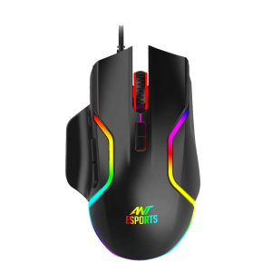 ANT ESPORTS GM320 RGB WIRED OPTICAL GAMING MOUSE -BLACK