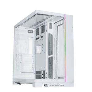 LIAN LI O11 DYNAMIC EVO XL FULL-TOWER GAMING CABINET - WHITE (G99.O11DEXL-W.IN)