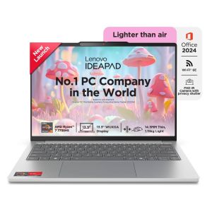 LENOVO IDEAPAD SLIM 5 83J2000HIN [R7-7735HS/16GB/512GB SSD/WIN11 HOME+MS24/13.3"/INTEGRATED GRAPHICS/1 YEAR(S)/GREY]