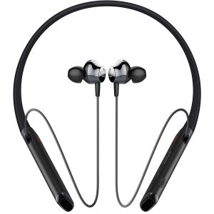 PHILIPS AUDIOS PERFORMANCE TAPN402BK IN-EAR NECKBAND BLUETOOTH EARPHONES WITH IPX4 SPLASH-PROOF DESIGN, UPTO 14H PLAYTIME, BUILT-IN MIC & DEEP BASS (BLACK)