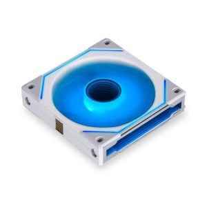 LIAN LI UNI SL INFINITY 120 WHITE 120MM PWM ARGB CABINET FAN (TRIPLE PACK)