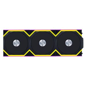 LIAN LI UNI FAN SL-WIRELESS 120-TRIPLE PACK (REVERSE BLADE) PERFORMANCE ARGB FAN G99.12RSL1W3B.IN