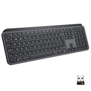 LOGITECH MX KEYS S WIRELESS KEYBOARD BLACK