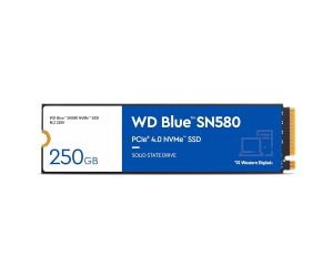 WESTERN DIGITAL BLUE SN580 PCIE GEN 4 NVME SSD INTERNAL STORAGE, 250GB