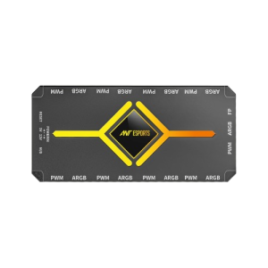 ANT ESPORTS FAN AFH90 2 IN 1 ARGB PWM FAN HUB (BLACK)