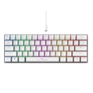 COSMIC BYTE CB-GK-32 THEMIS (WHITE) GAMING RGB KEYBOARD