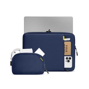 TOMTOC DEFENDER-A13 LAPTOP SLEEVE KIT 16 INCH-NAVY BLUE