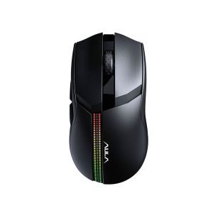 AULA F813 WIRED AND WIRELESS RGB GAMING MOUSE BLACK