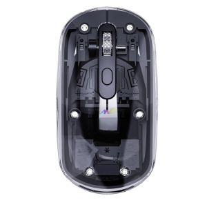 ANT ESPORTS OM140 PRO ULTRA LIGHTWEIGHT TRANSPARENT WIRELESS 2.4GZ BLUETOOTH MOUSE