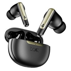 Boat Airdopes 141 Elite ANC TWS Ear Buds Wireless Earphones with mic (Black)
