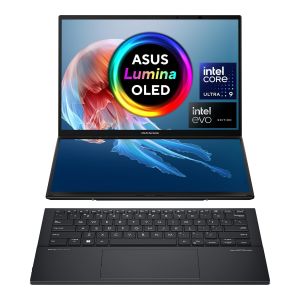ASUS ZENBOOK DUO OLED (2024), 14" (35.56CM) FHD OLED TOUCH DISPLAY, INTEL CORE ULTRA 9 185H, BUILT -IN AI, DUAL SCREEN LAPTOP (32GB/2TB SSD/INTEL ARC GRAPHICS/WIN11/GRAY/1.65 KG), UX8406MA-QL971WS