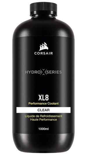 CORSAIR HYDRO X SERIES XL8 PERFORMANCE COOLANT 1L - CLEAR XL8 CLEAR (CX-9060007-WW) CLEAR (TRANSPARENT)