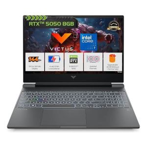 HP Victus, Intel Core 7 240H, 8GB RTX 5050, 24GB DDR5(Upgradeable) 1TB SSD, FHD, 144Hz, 300 nits, IPS, 15.6''/39.6cm, Win11, M365 Office24, Mica Silver, 2.29kg, fa2409TX, RGB Backlit, Gaming Laptop