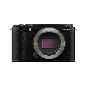 FUJIFILM X-M5 26.1MP APS-C X-TRANS CMOS 4|RETRO STYLE MIRRORLESS COMPACT TRAVEL CAMERA|6.2K VLOGGING|HIGH SPEED RECORDING FHD 240FPS|ADVANCE AF FOR STREET/LIFESTYLE/AMATEURS (BODY ONLY) -BLACK