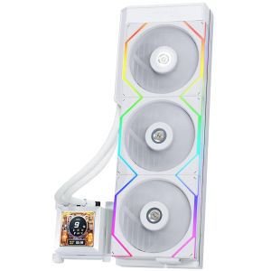 LIAN LI HYDROSHIFT LCD 360TL LIQUID CPU COOLER - WHITE
