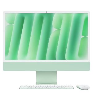 Apple 24-inch iMac with Retina 4.5K display M4 chip with 10 core CPU and 10 core GPU, 24GB, 512GB SSD - Green