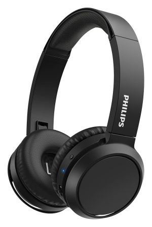 PHILIPS AUDIO TAH4205XTBK/00 BLUETOOTH 5.0, BASS BOOSTER, QUICK CHARGING UPTO 29H PLAYTIME, 32MM DRIVER, COMPACT FOLDING DESIGN BLUETOOTH WIRELESS ON EAR HEADPHONES WITH MIC (BLACK)