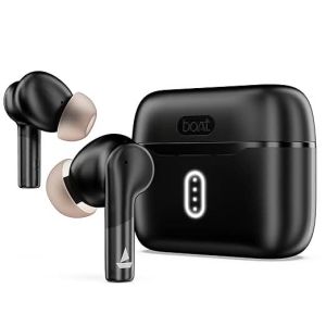 Boat Airdopes 141 Gen 2 TWS Ear Buds Wireless Earphones with mic (Active Black)
