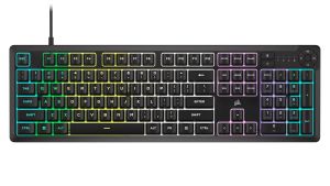 CORSAIR K55 CORE RGB GAMING KEYBOARD BACKLIT ZONED RGB LED RUBBERDOME CH-9226C65-NA