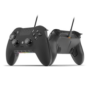 CORSAIR SCUF ENVISION WIRED PC GAMING CONTROLLER - 5 REMAPPABLE G-KEYS - REMAPPABLE BACK PADDLES - BLACK
