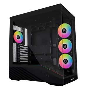 LIAN LI V100 VECTOR ATX MID-TOWER PC CASE - BLACK, G99.V100RX.IN