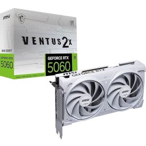 MSI GeForce RTX 5060 8G Ventus 2X OC White Graphic Card